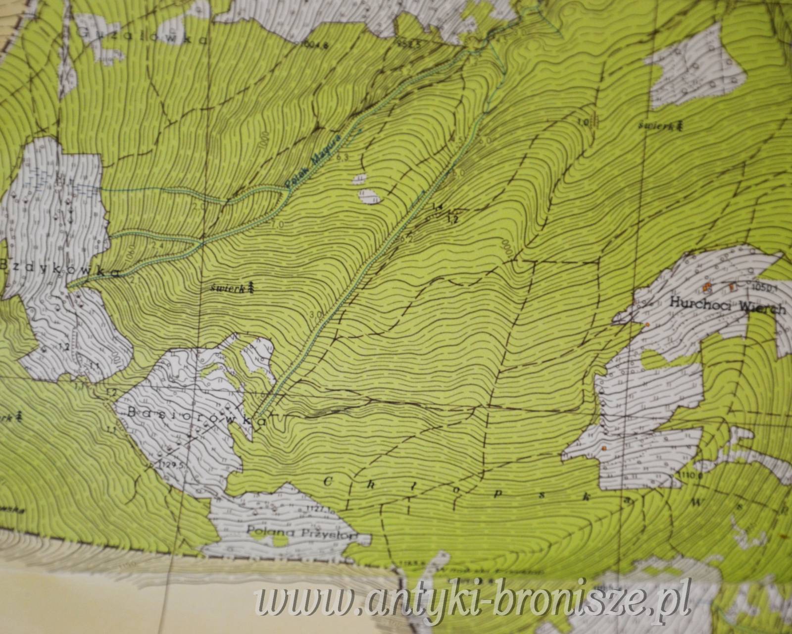 Tatry Polskie wojskowe mapy topograficzne 1984r 14 arkuszy plus książka