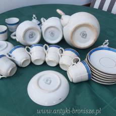 Serwis do kawy z porcelany, XIXw. >> sygn. ANCI Manufacture Impériale & Royal NIMY - Mouzin LECAT - poz. 5723