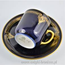 Filiżanka demitasse Fraureuth Saksonia 1899/1926