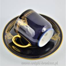 Filiżanka demitasse Fraureuth Saksonia 1899/1926