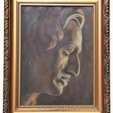 Polonik portret Fryderyk Chopin - Anna Czartoryska ( 1887 - 1980) olej 35/44cm