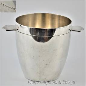 Kuler (cooler) wiaderko do chłodzenia wina B. Wiskemann Belgia 1930 r.